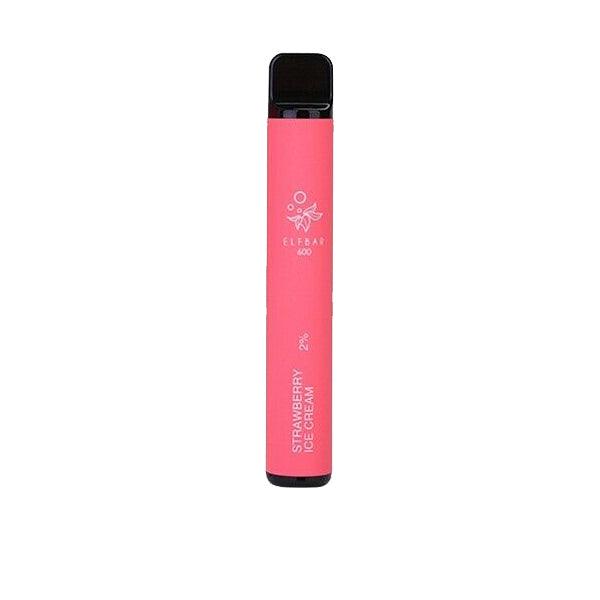 20mg ELF Bar Disposable Vape Pod 600 Puffs - www.justgovape.co.uk