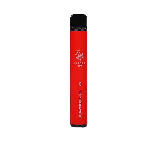 20mg ELF Bar Disposable Vape Pod 600 Puffs - www.justgovape.co.uk