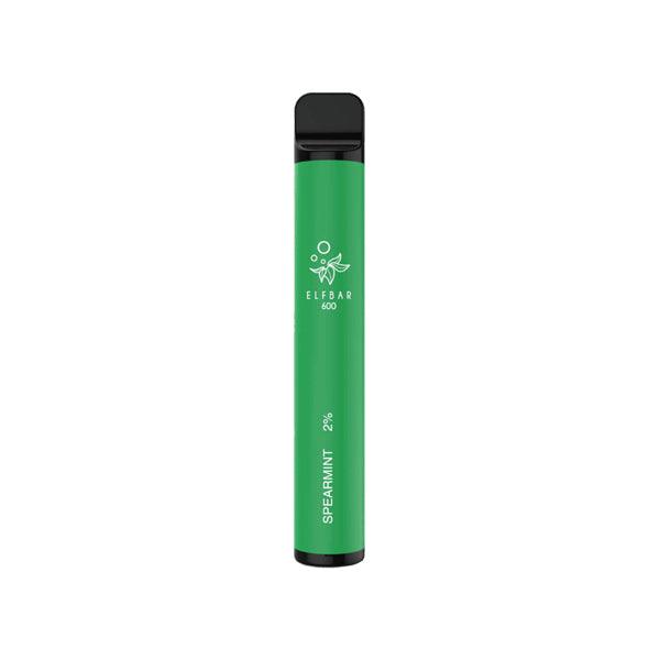 20mg ELF Bar Disposable Vape Pod 600 Puffs - www.justgovape.co.uk