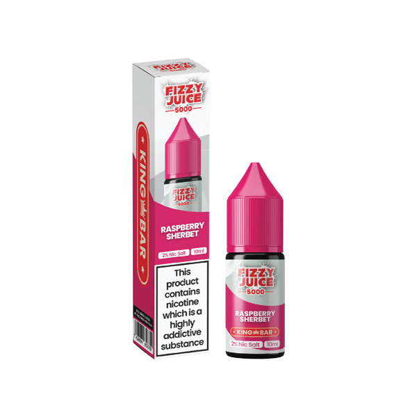 20mg Fizzy Juice King Bar 10ml Nic Salts (50VG/50PG) - www.justgovape.co.uk