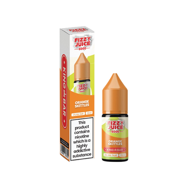 20mg Fizzy Juice King Bar 10ml Nic Salts (50VG/50PG) - www.justgovape.co.uk