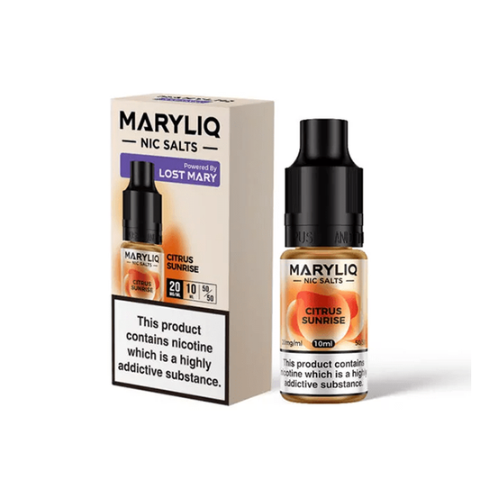 20mg MARYLIQ Nic Salt By Lost Mary 10ml (50VG/50PG) - www.justgovape.co.uk