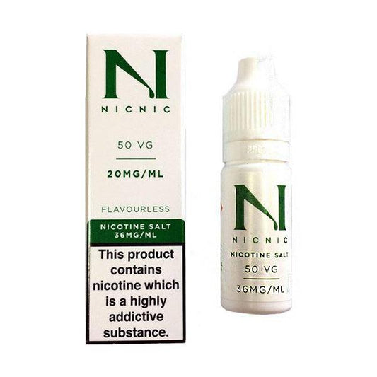 20mg Nic Salt 10ml by Nic Nic (50VG-50PG) - www.justgovape.co.uk