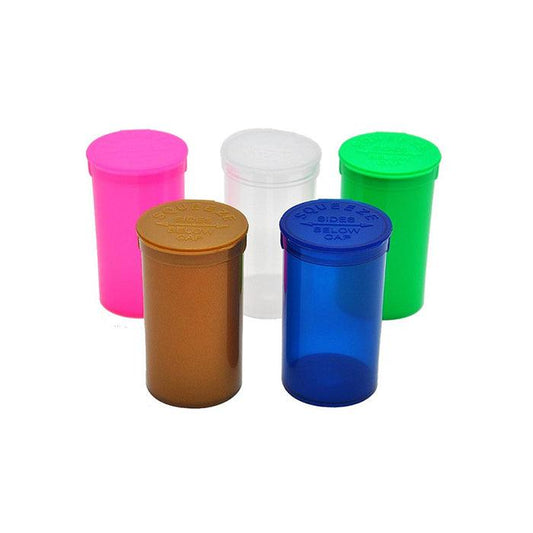 225 x 19 Dram Pop Top Storage Bottles - www.justgovape.co.uk