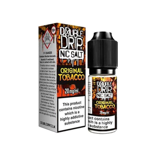 20MG Double Drip 10ML Flavoured Nic Salts E Liquid - www.justgovape.co.uk