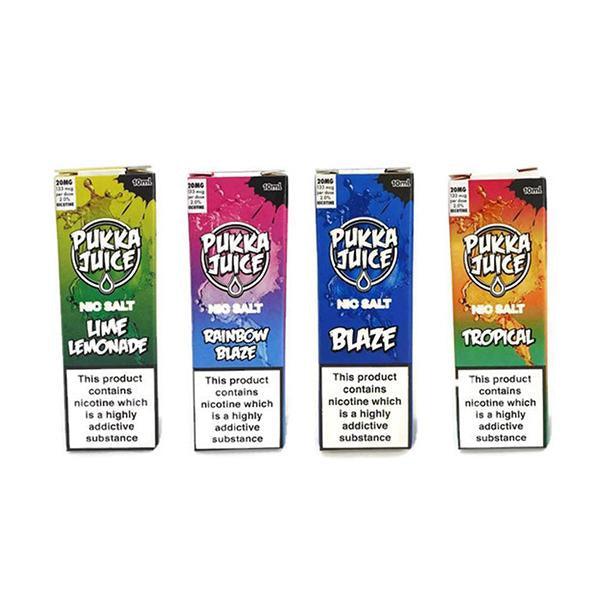 10MG Pukka Juice 10ML Flavoured Nic Salt (50VG/50PG) - www.justgovape.co.uk