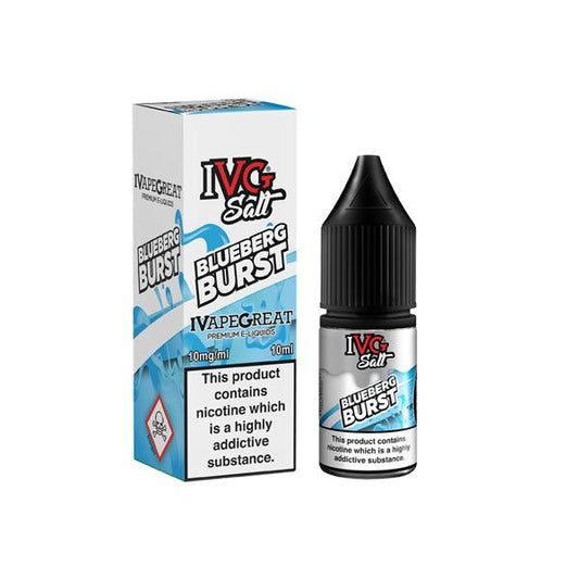 New! I VG Salt 10mg 10ml Nic Salt (50VG/50PG) - www.justgovape.co.uk