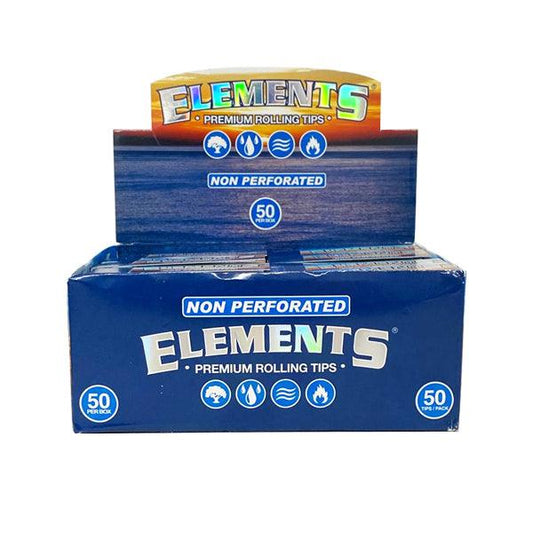 50 Elements Premium Rolling Tips - www.justgovape.co.uk