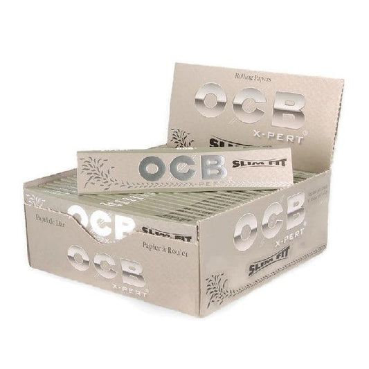 50 OCB Xpert Silver King Size Slimfit Papers - www.justgovape.co.uk