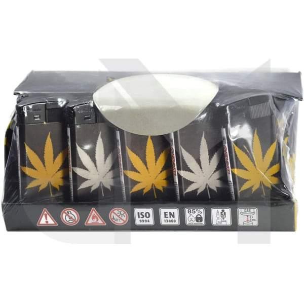 4Smoke Refillable Flat Printed Lighters 25 Pack - XHD8111 - www.justgovape.co.uk