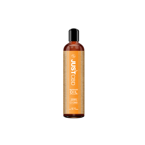 Just CBD 250mg Massage Oil - 118ml - www.justgovape.co.uk