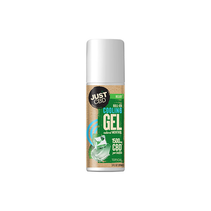 Just CBD 1500mg Roll-On Freeze Cream - 89ml - www.justgovape.co.uk