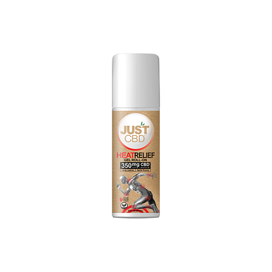 Just CBD 350mg Roll-On Heat Cream - 89ml - www.justgovape.co.uk