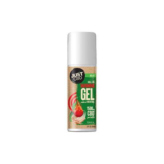 Just CBD 1500mg Roll-On Heat Cream - 89ml - www.justgovape.co.uk