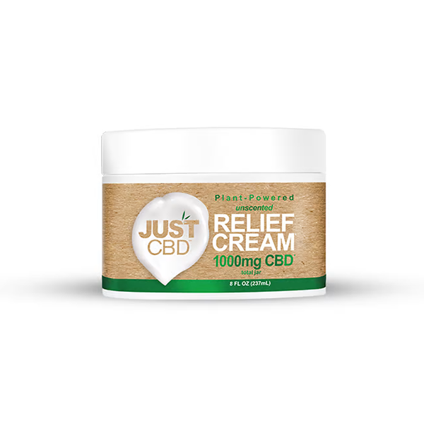 Just CBD 1000mg Pain Relief Cream - 237ml - www.justgovape.co.uk