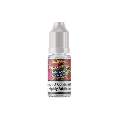 10mg Mental Bar Salts By Signature Vapours 10ml Nic Salt (50VG/50PG) (BUY 1 GET 1 FREE) - www.justgovape.co.uk