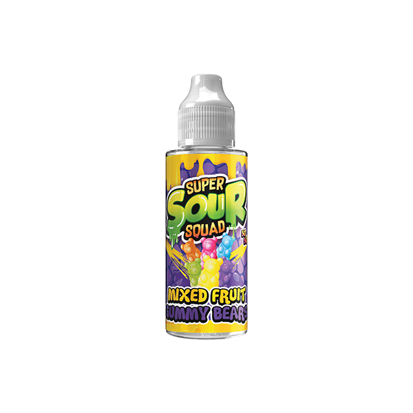 Super Sour Squad By Signature Vapours 100ml E-liquid 0mg (50VG/50PG) - www.justgovape.co.uk