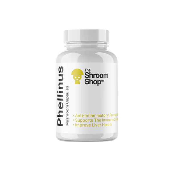 The Shroom Shop Phellinus 45000mg Capsules - 90 Caps - www.justgovape.co.uk