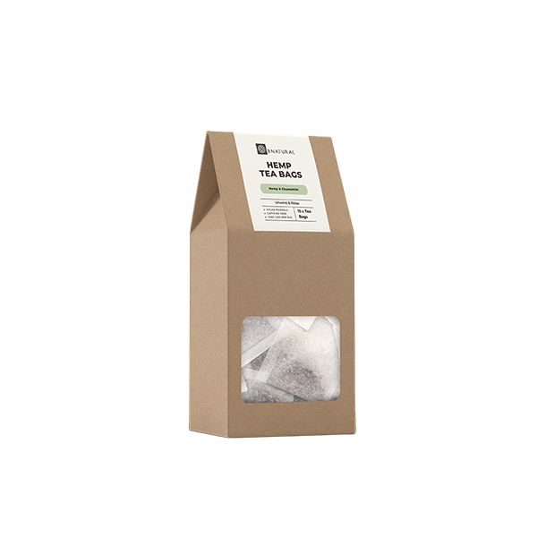 Bnatural Hemp & Chamomile 150mg CBD Tea Bags - 15 Bags - www.justgovape.co.uk