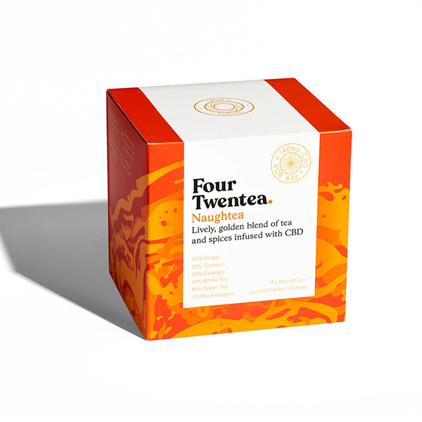 Four Twentea Spiced Blend 10mg CBD Tea - Naughtea - www.justgovape.co.uk