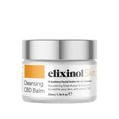 Elixinol Skin 500mg CBD Cleansing  Balm - 50ml - www.justgovape.co.uk