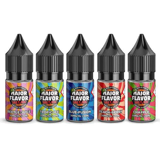 10mg Major Flavor Nic Salts 10ml (60VG/40PG) - www.justgovape.co.uk