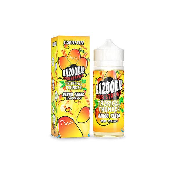 Bazooka Sour Straws 100ml Shortfill 0mg (70VG/30PG) - www.justgovape.co.uk