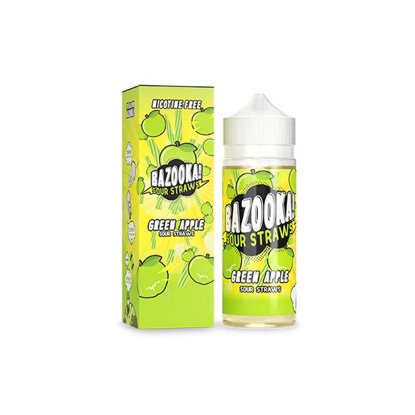 Bazooka Sour Straws 100ml Shortfill 0mg (70VG/30PG) - www.justgovape.co.uk