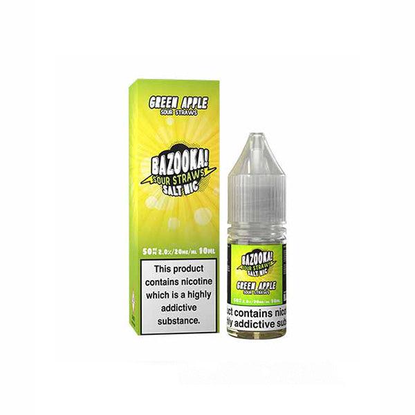 10mg Bazooka Sour Straws 10ml Nic Salts (50VG/50PG) - www.justgovape.co.uk