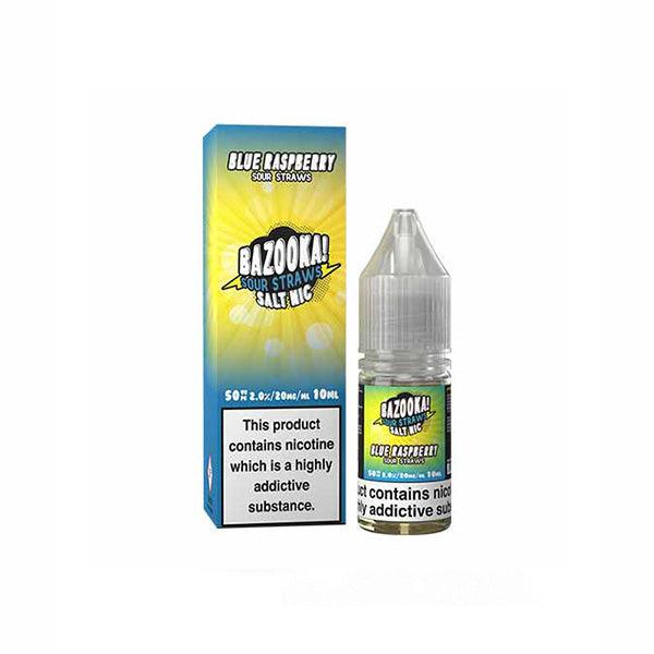 10mg Bazooka Sour Straws 10ml Nic Salts (50VG/50PG) - www.justgovape.co.uk