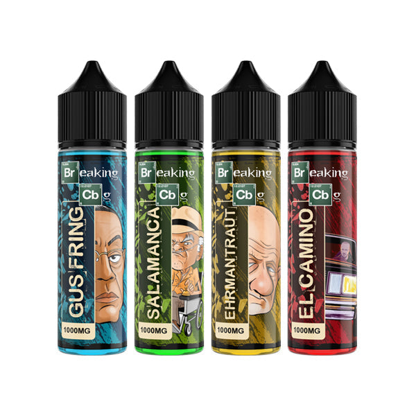 Breaking CBG 1000mg CBG Isolate E-liquid 50ml (50PG/50VG) - www.justgovape.co.uk