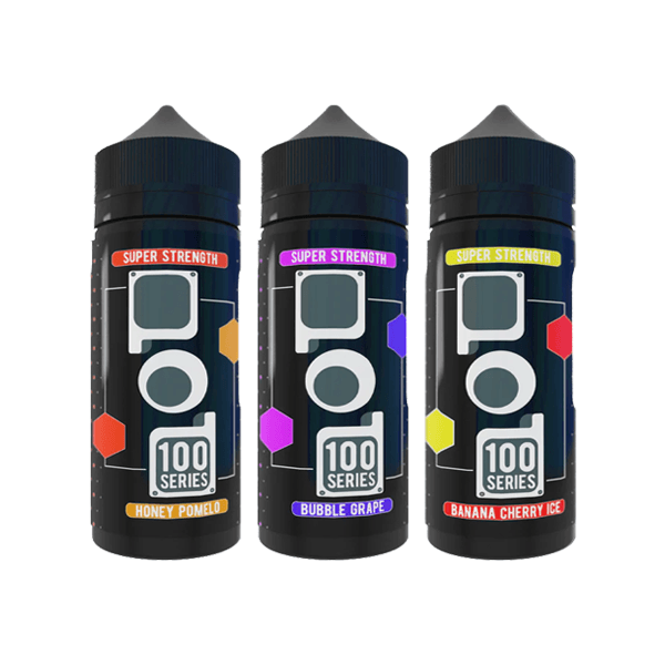 Pod 100 Series 100ml Shortfill 0mg (50VG/50PG) - www.justgovape.co.uk