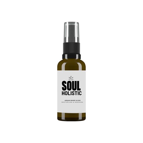 Soul Holistic 20mg CBD Argan Beard Oil - 30ml - www.justgovape.co.uk