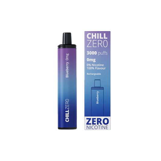 0mg Chill Zero Disposable Vape 3000 Puffs - www.justgovape.co.uk