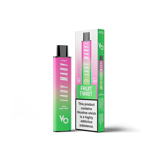 20mg Lady Mary VBS11 Disposable Vape 600 Puffs - www.justgovape.co.uk