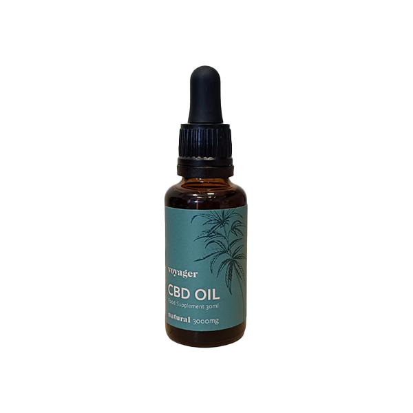 Voyager 3000mg CBD Oil 30ml - www.justgovape.co.uk