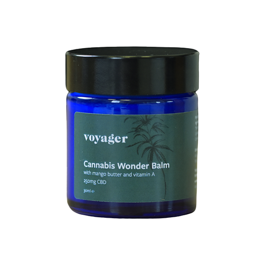 Voyager 250mg CBD Cannabis Wonder Balm - 30ml - www.justgovape.co.uk