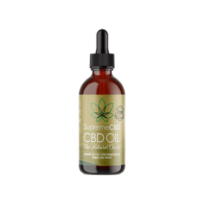 Supreme CBD 12000mg Full Spectrum CBD Tincture Oil - 100ml - www.justgovape.co.uk