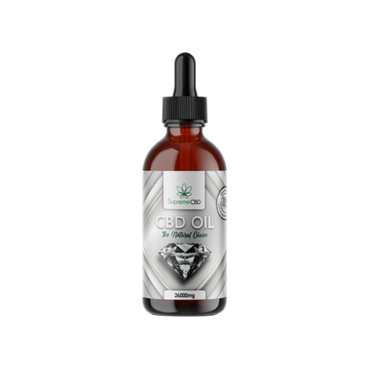 Supreme CBD 24000mg Full Spectrum CBD Tincture Oil - 100ml - www.justgovape.co.uk