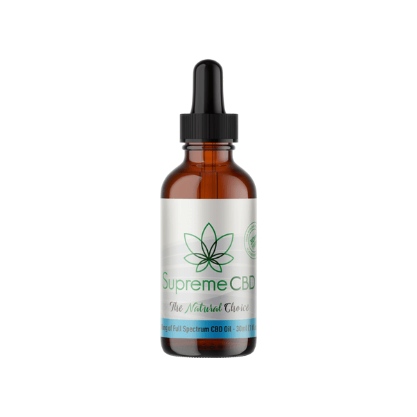 Supreme CBD 1500mg Full Spectrum CBD Tincture Oil - 30ml - www.justgovape.co.uk