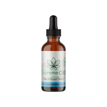 Supreme CBD 1500mg Full Spectrum CBD Tincture Oil - 30ml - www.justgovape.co.uk