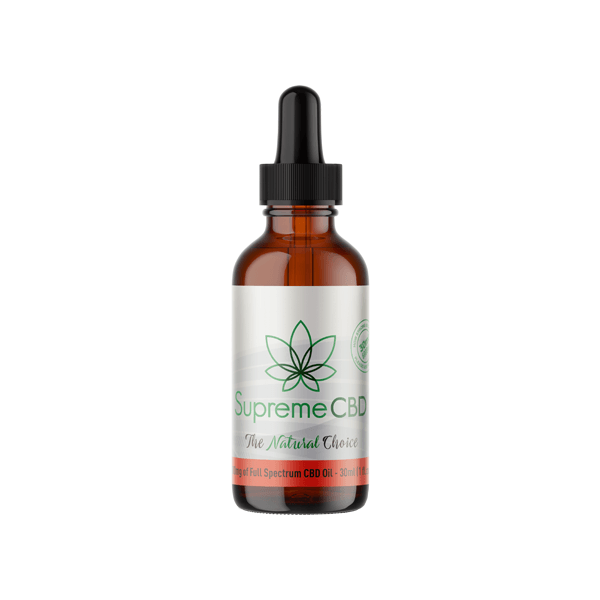 Supreme CBD 6000mg Full Spectrum CBD Tincture Oil - 30ml - www.justgovape.co.uk