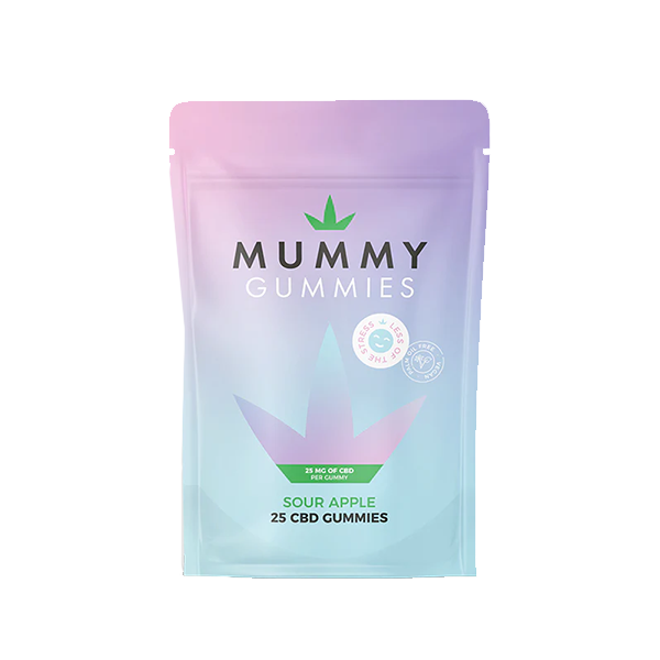 Canax 625mg CBD Mummy Gummies - Sour Apple - www.justgovape.co.uk