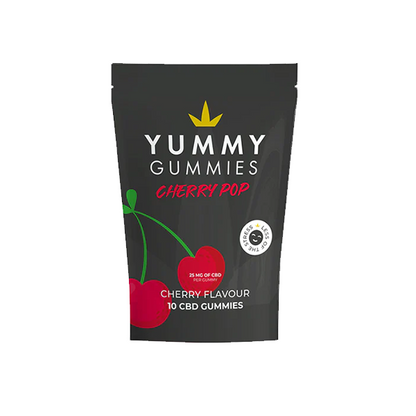 Canax 250mg CBD Yummy Gummies - Cherry Pop - www.justgovape.co.uk