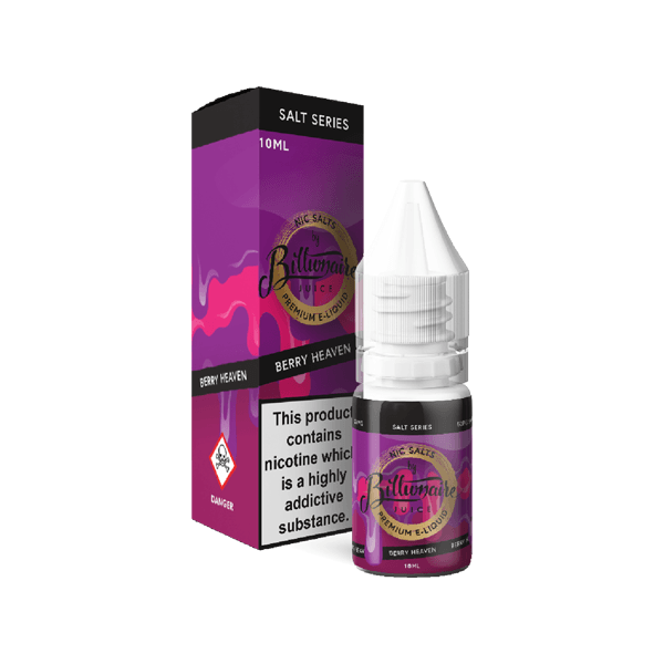 10mg Billionaire Juice Salt Series 10ml Nic Salts (50VG/50PG) - www.justgovape.co.uk