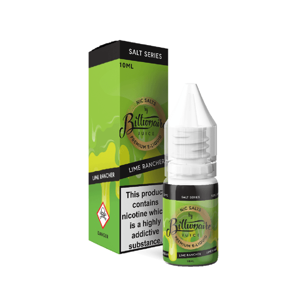 10mg Billionaire Juice Salt Series 10ml Nic Salts (50VG/50PG) - www.justgovape.co.uk