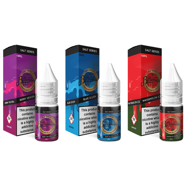 10mg Billionaire Juice Salt Series 10ml Nic Salts (50VG/50PG) - www.justgovape.co.uk