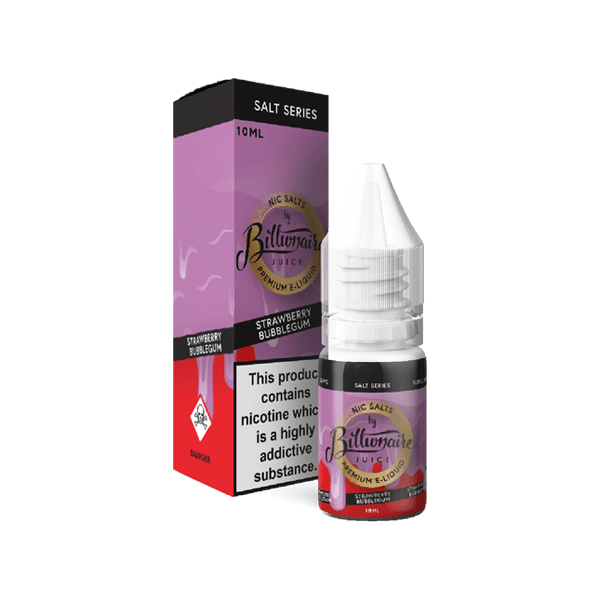 10mg Billionaire Juice Salt Series 10ml Nic Salts (50VG/50PG) - www.justgovape.co.uk