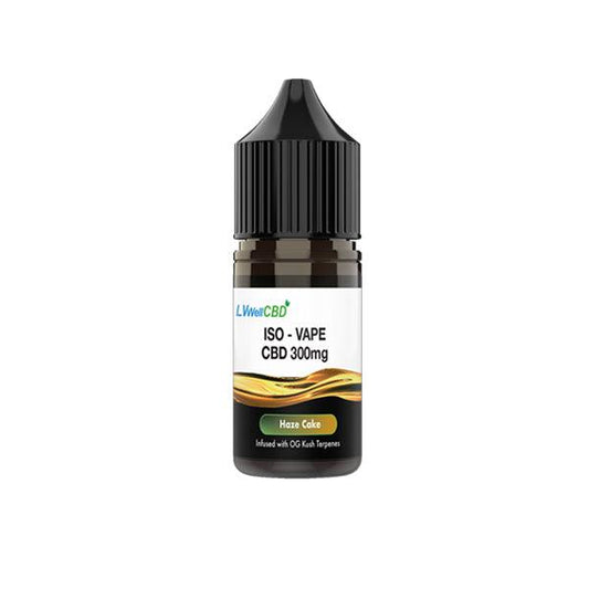 LVWell CBD Iso-Vape 500mg 30ml E-liquid - www.justgovape.co.uk