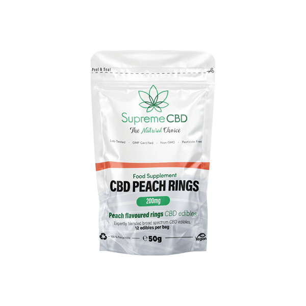 Supreme CBD 200mg CBD Gummies Grab Bag - 50g - www.justgovape.co.uk